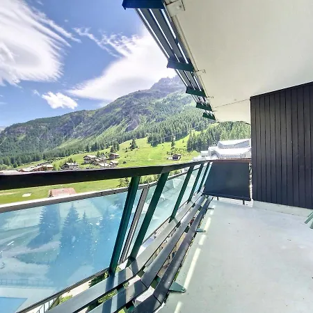 **studio Alcove A La Daille Avec Balcon, Aux Pieds Et Piscine Chauffee En Ete** - Fr-1-518-149 Appartement Val-dʼIsère